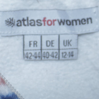 Womens UK Size 12-14 Atlas For Women White Basic Jacket
