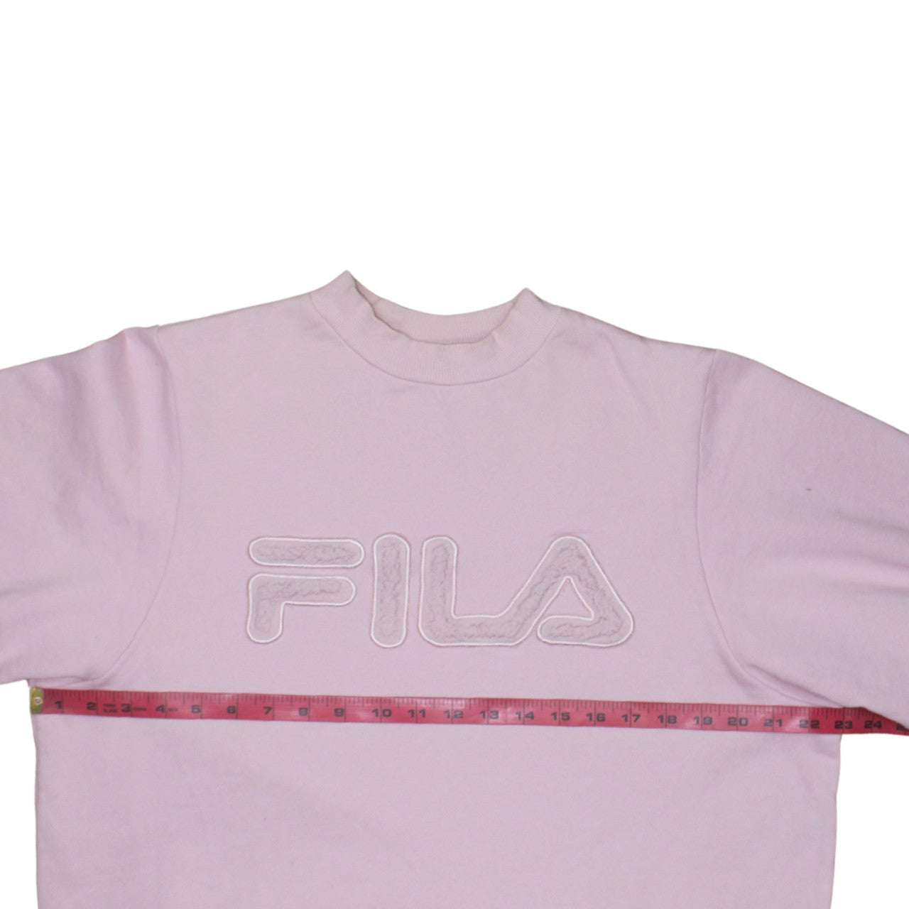 Womens UK Size XL FILA Pink Pullover Sweatshirt