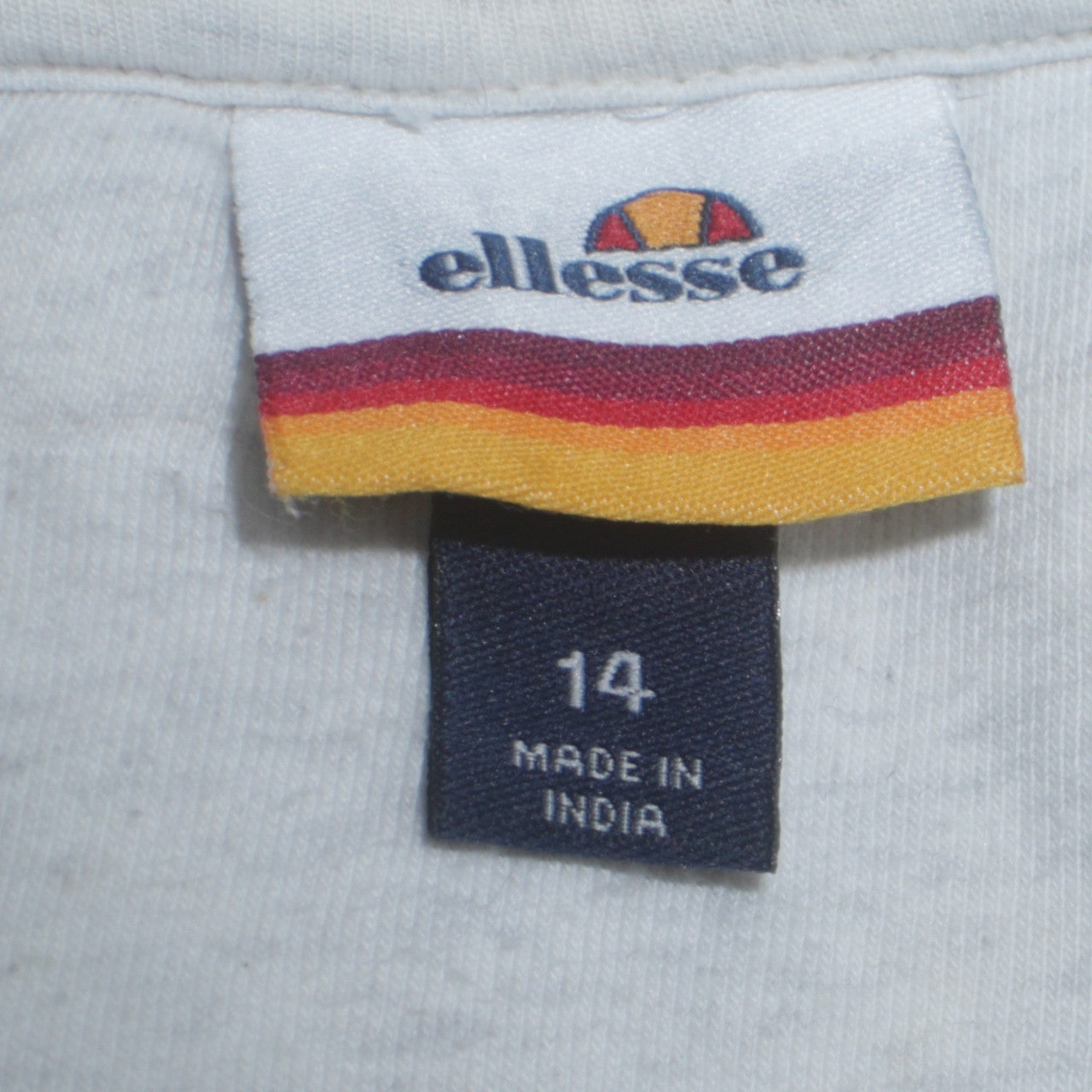 Womens UK Size 14 ellesse Grey Full Zip Hoodie