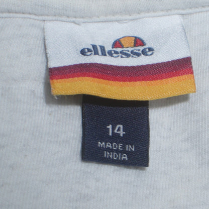 Womens UK Size 14 ellesse Grey Full Zip Hoodie