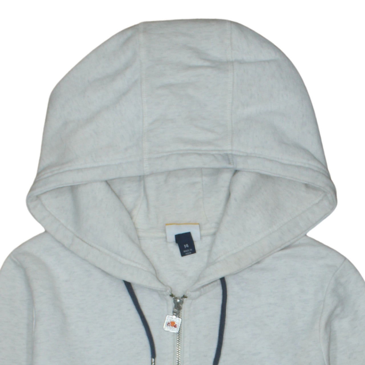 Womens UK Size 14 ellesse Grey Full Zip Hoodie