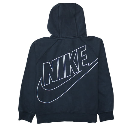 Mens UK Size L Nike Black Full Zip Hoodie