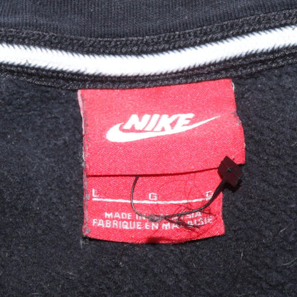 Mens UK Size L Nike Black Full Zip Hoodie