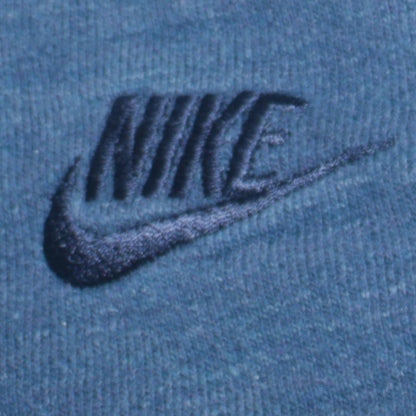 Mens UK Size S Nike Blue Full Zip Hoodie