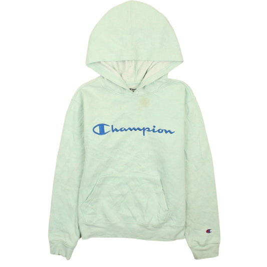 Boys UK Size L Champion Green Pullover Hoodie