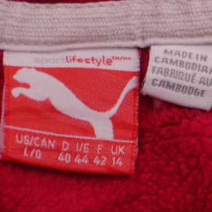 Girls UK Size 14 PUMA Red Pullover Hoodie
