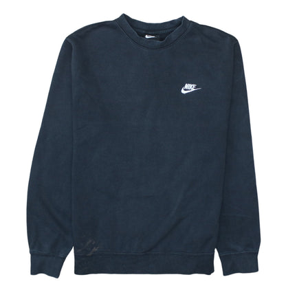Mens UK Size M Nike Black Pullover Sweatshirt