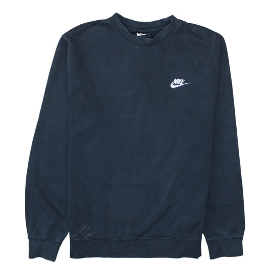 Mens UK Size M Nike Black Pullover Sweatshirt