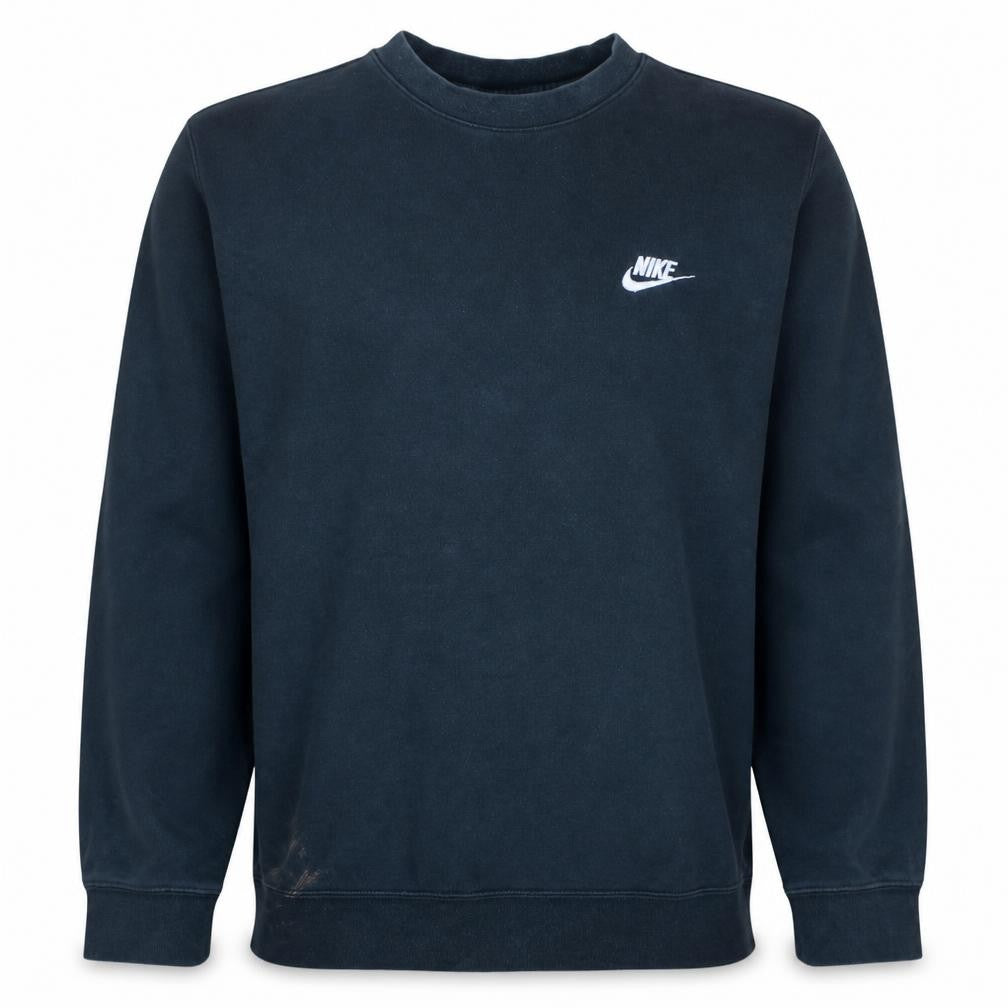 Mens UK Size M Nike Black Pullover Sweatshirt