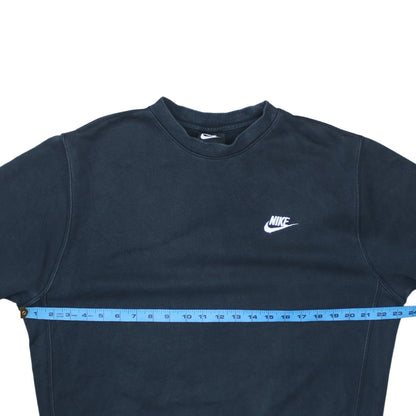 Mens UK Size M Nike Black Pullover Sweatshirt