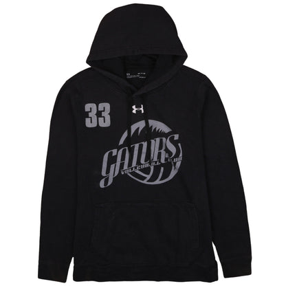 Mens UK Size S Under armour Black Pullover Hoodie