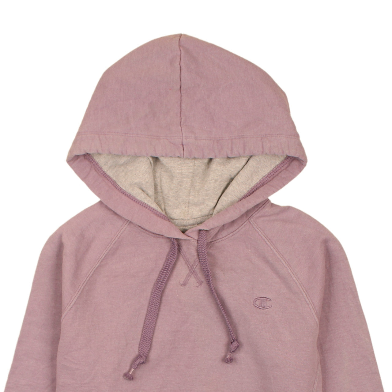 Girls UK Size L Champion Pink Pullover Hoodie