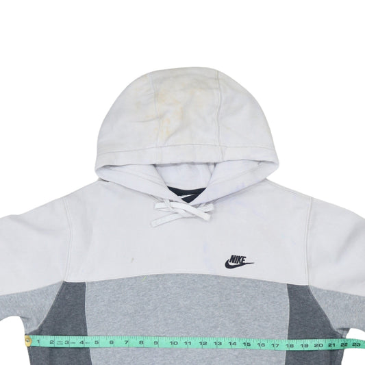 Mens UK Size S Nike Grey Pullover Hoodie