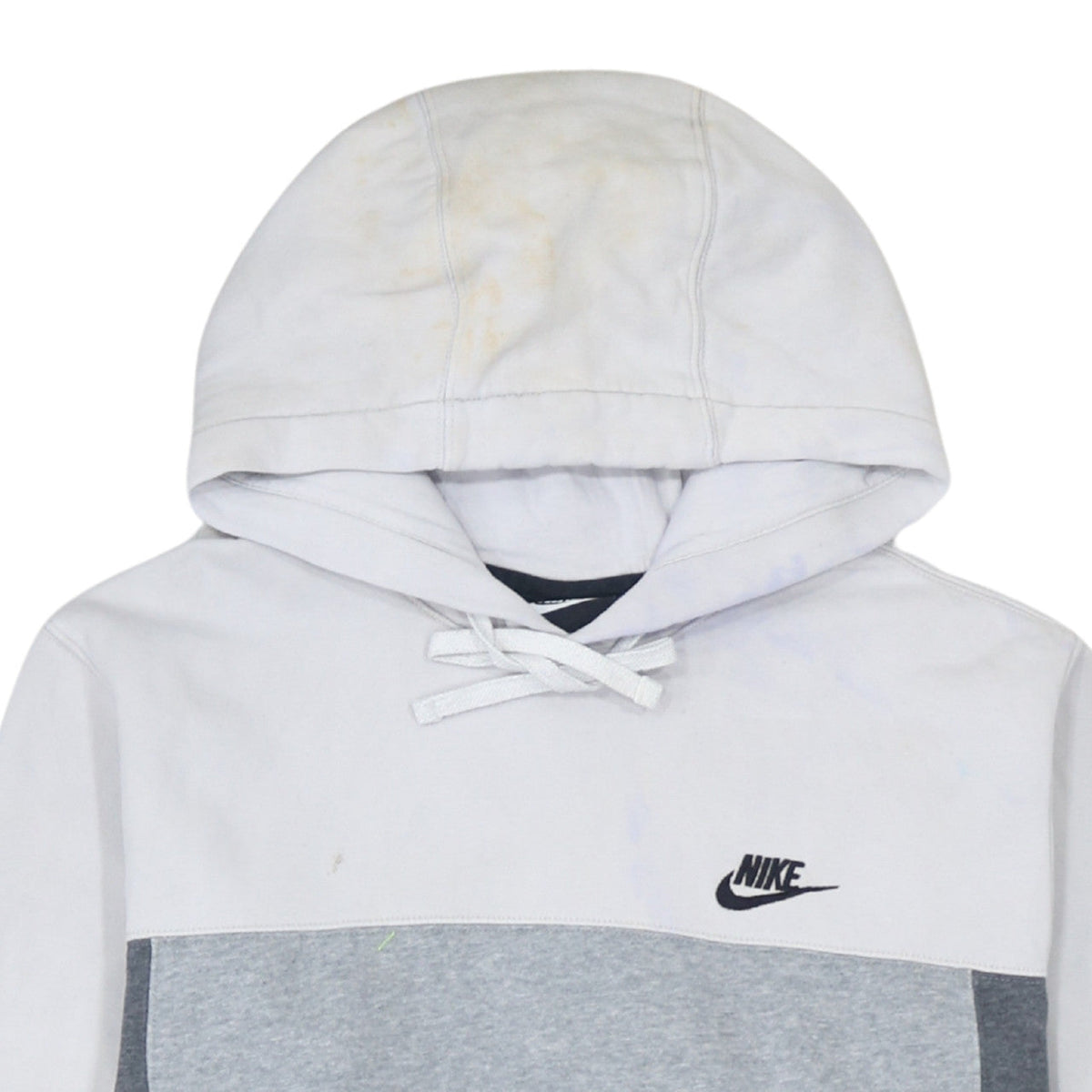 Mens UK Size S Nike Grey Pullover Hoodie