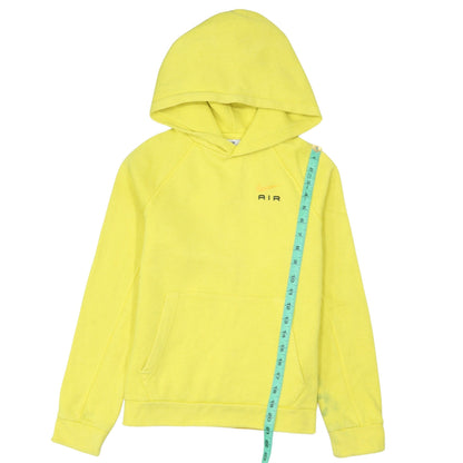 Nike Boys Yellow 'Air' Pullover Fleece Hoodie Size L (147-158cm)