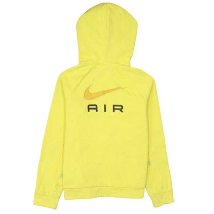 Nike Boys Yellow 'Air' Pullover Fleece Hoodie Size L (147-158cm)
