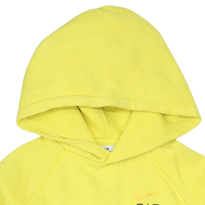 Nike Boys Yellow 'Air' Pullover Fleece Hoodie Size L (147-158cm)