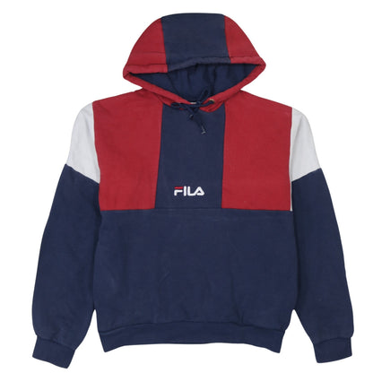 Mens UK Size M FILA Multicoloured Pullover Hoodie