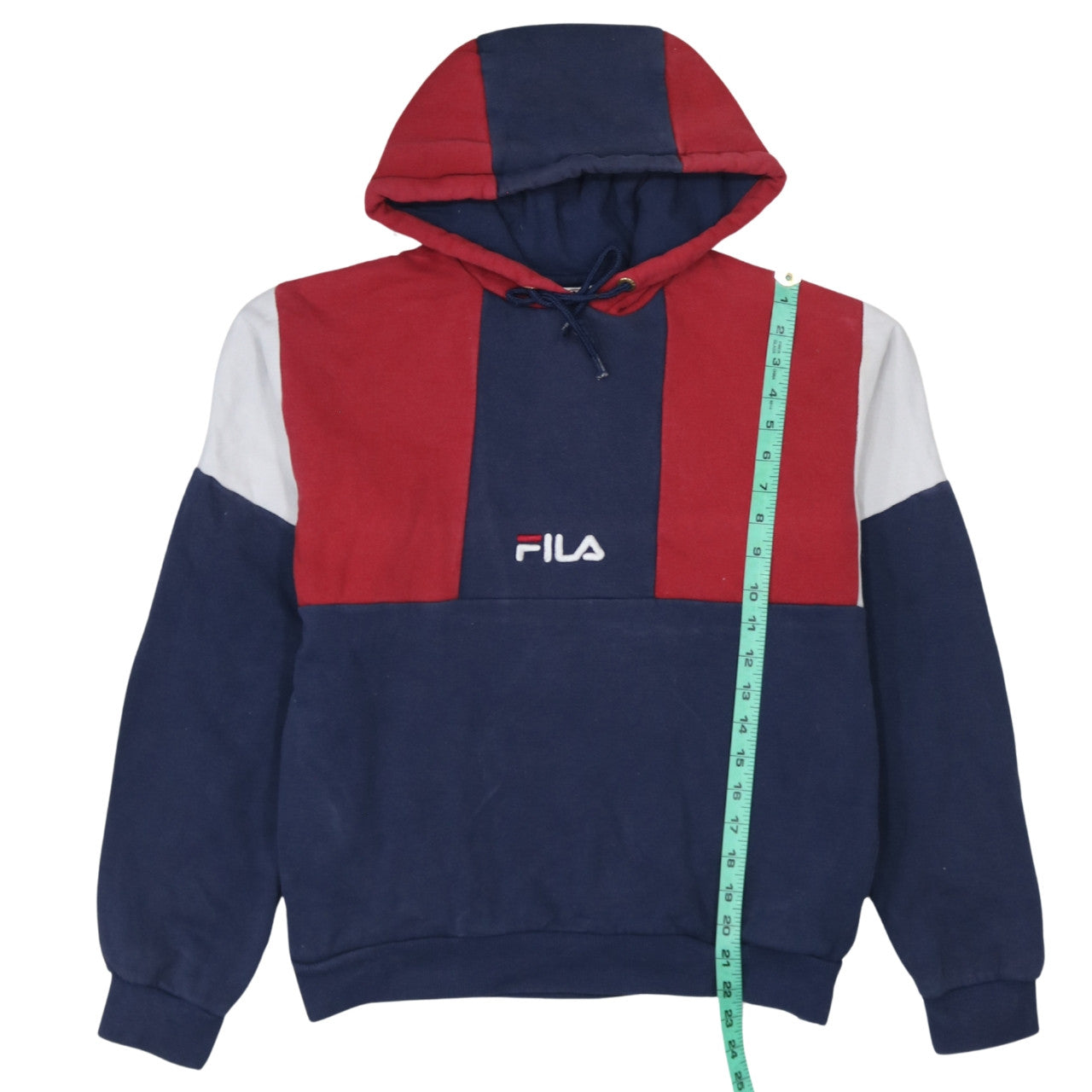 Mens UK Size M FILA Multicoloured Pullover Hoodie