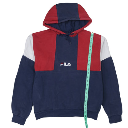 Mens UK Size M FILA Multicoloured Pullover Hoodie