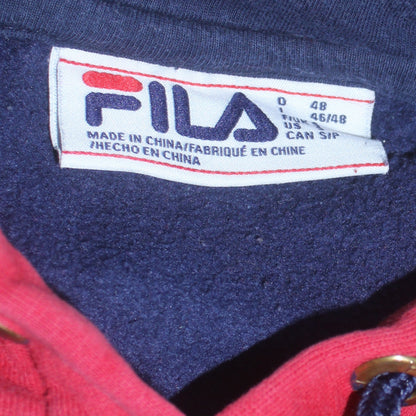 Mens UK Size M FILA Multicoloured Pullover Hoodie
