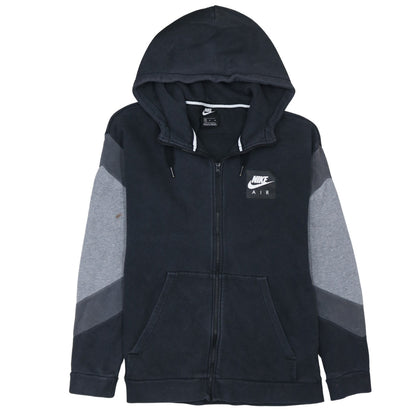 Mens UK Size M Nike Black Full Zip Hoodie