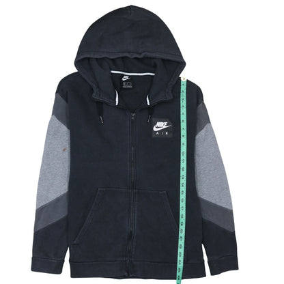 Mens UK Size M Nike Black Full Zip Hoodie