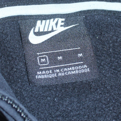 Mens UK Size M Nike Black Full Zip Hoodie