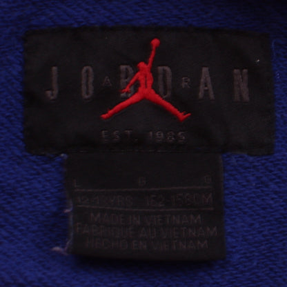 Nike Air Jordan Girls Multicoloured Hoodie 12-13 Years Pullover Cotton Blend