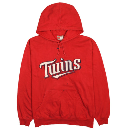Mens UK Size XL Nike Red Pullover Hoodie