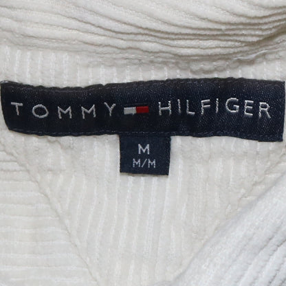 Tommy Hilfiger Men's Beige Corduroy Long Sleeve Button-Up Shirt M