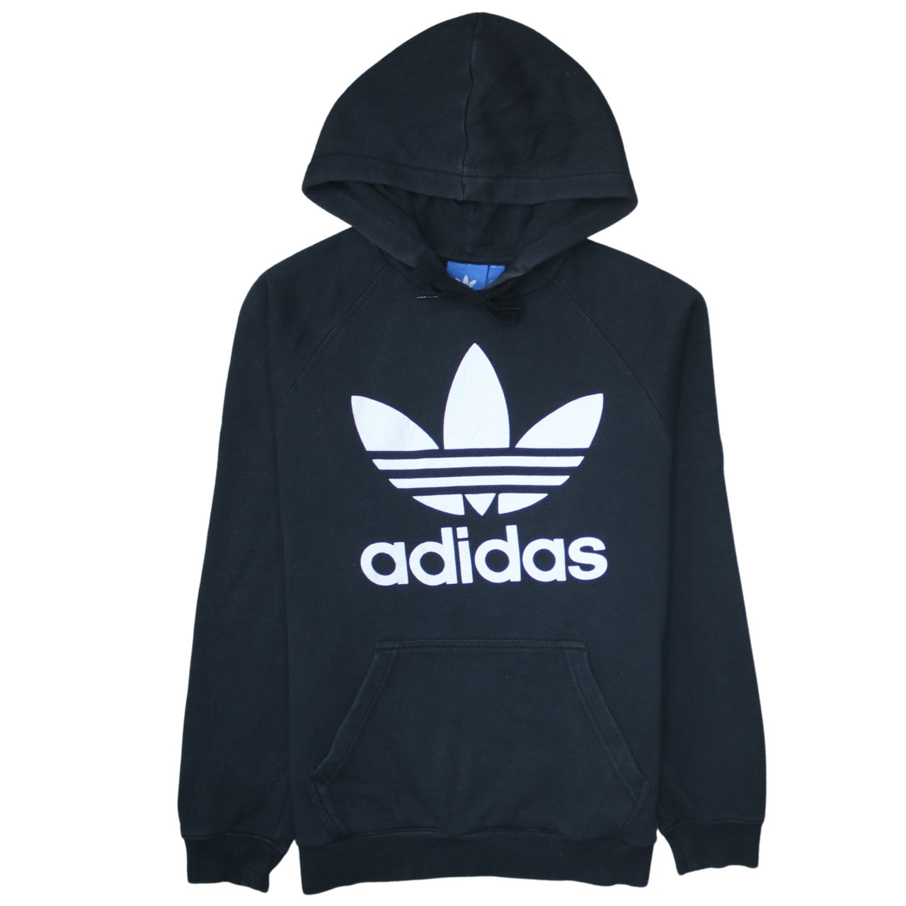 Womens UK Size S adidas Black Pullover Hoodie