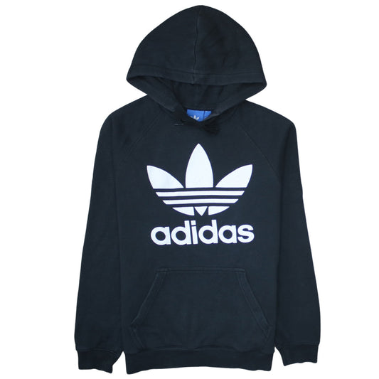 Womens UK Size S adidas Black Pullover Hoodie