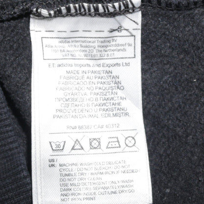 Womens UK Size S adidas Black Pullover Hoodie