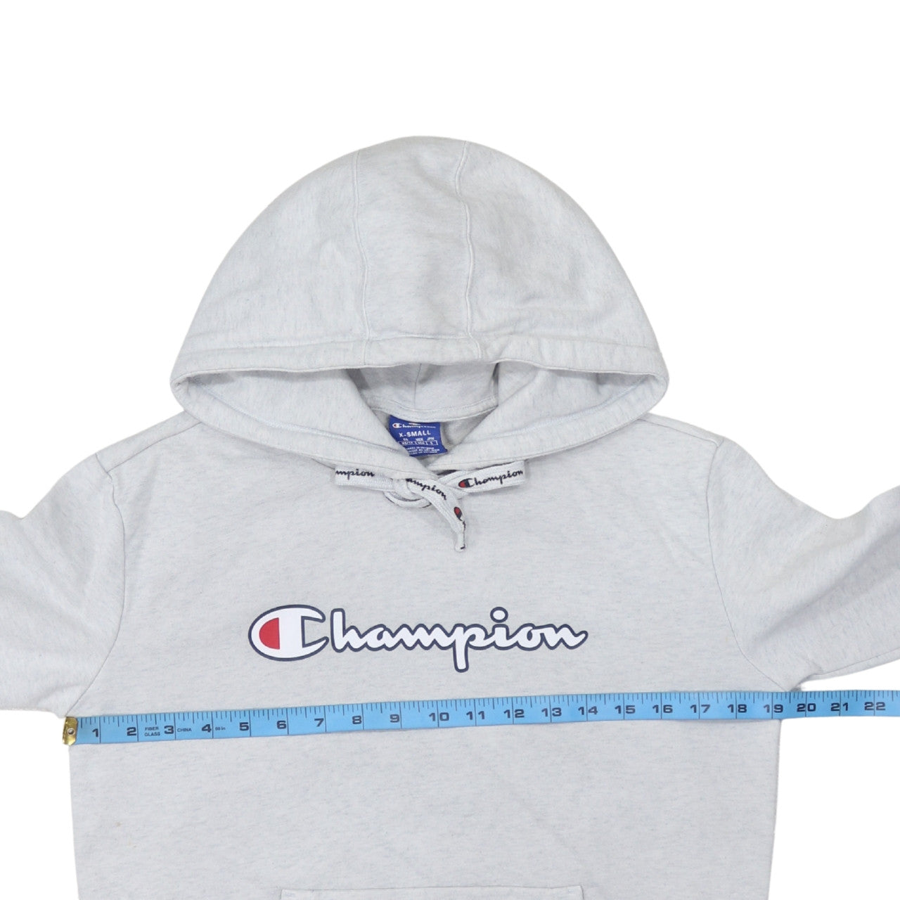 Womens UK Size XS Champion Grey Pullover Hoodie