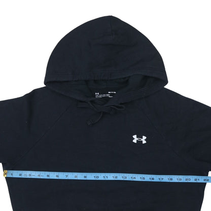 Womens UK Size S Under armour Black Pullover Hoodie