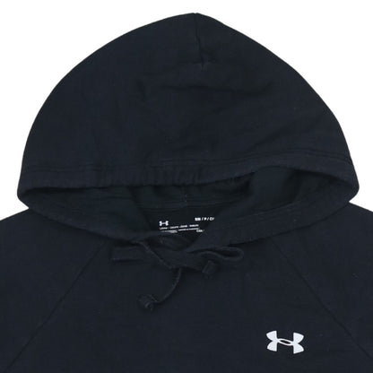Womens UK Size S Under armour Black Pullover Hoodie