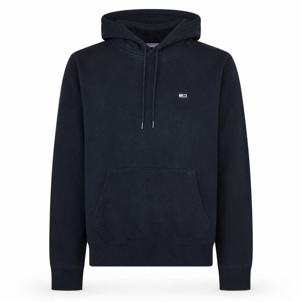 Mens UK Size M Tommy Jeans Black Pullover Hoodie