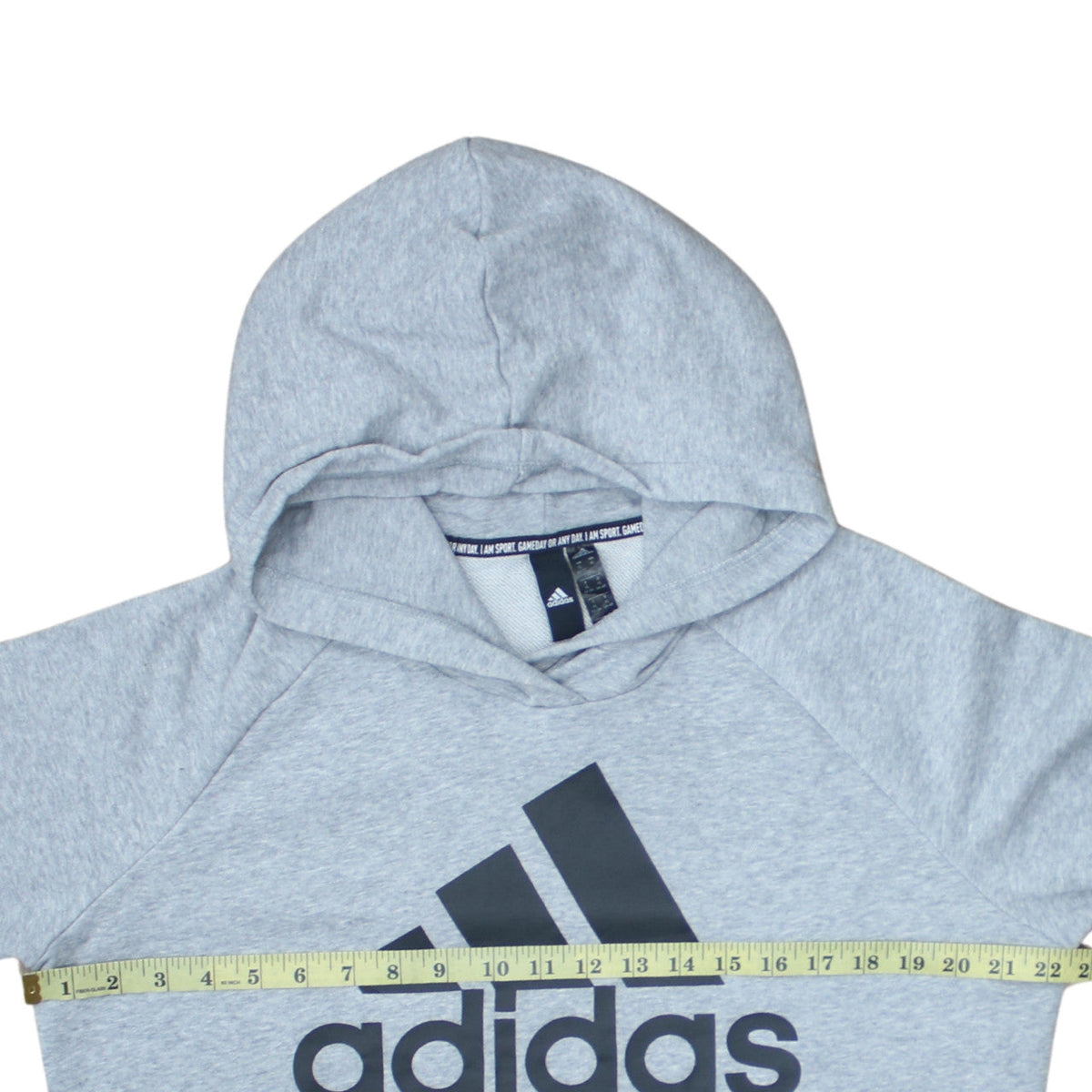Womens UK Size XL adidas Grey Pullover Hoodie