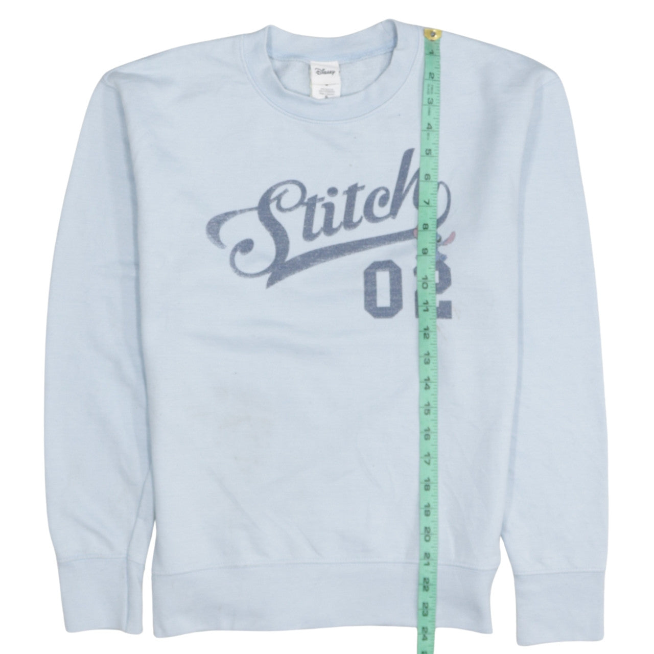 Womens UK Size S Disney Blue Pullover Sweatshirt