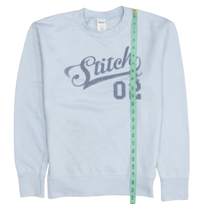 Womens UK Size S Disney Blue Pullover Sweatshirt
