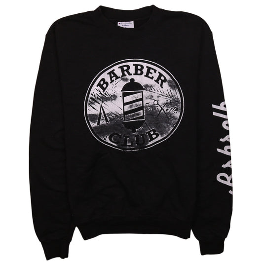 Mens UK Size S Champion Black Pullover Sweatshirt
