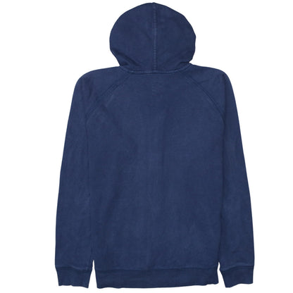 Mens UK Size L ASICS Blue Full Zip Hoodie