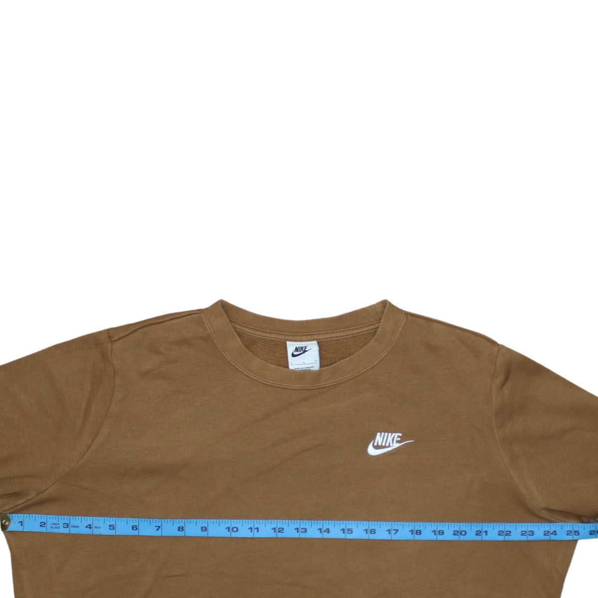 Mens UK Size L Nike Brown Pullover Sweatshirt