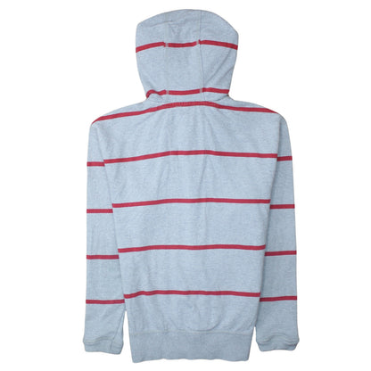 Mens UK Size M Liverpool Football Club Grey Full Zip Hoodie