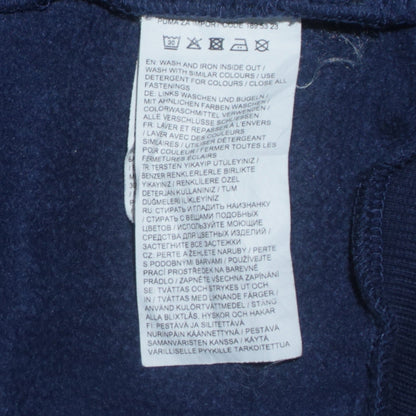 Mens UK Size S PUMA Blue Full Zip Hoodie