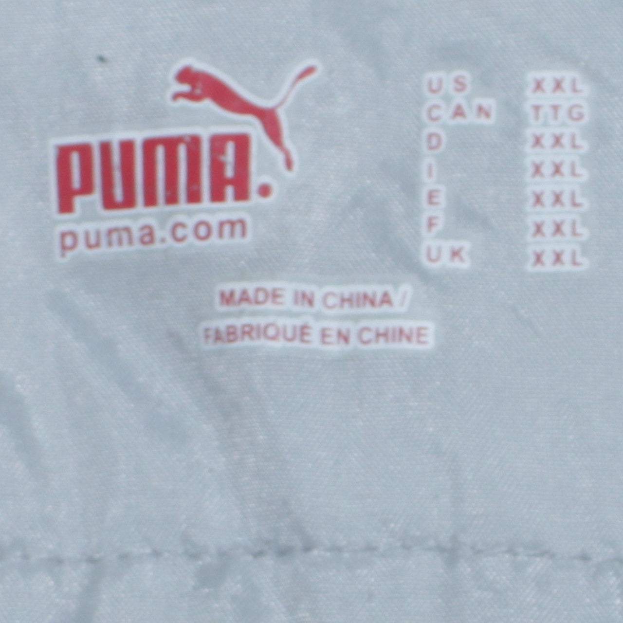 Puma Mens Black 2XL Winter Parka Hooded Jacket Coat