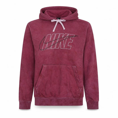 Mens UK Size S Nike Red Pullover Hoodie