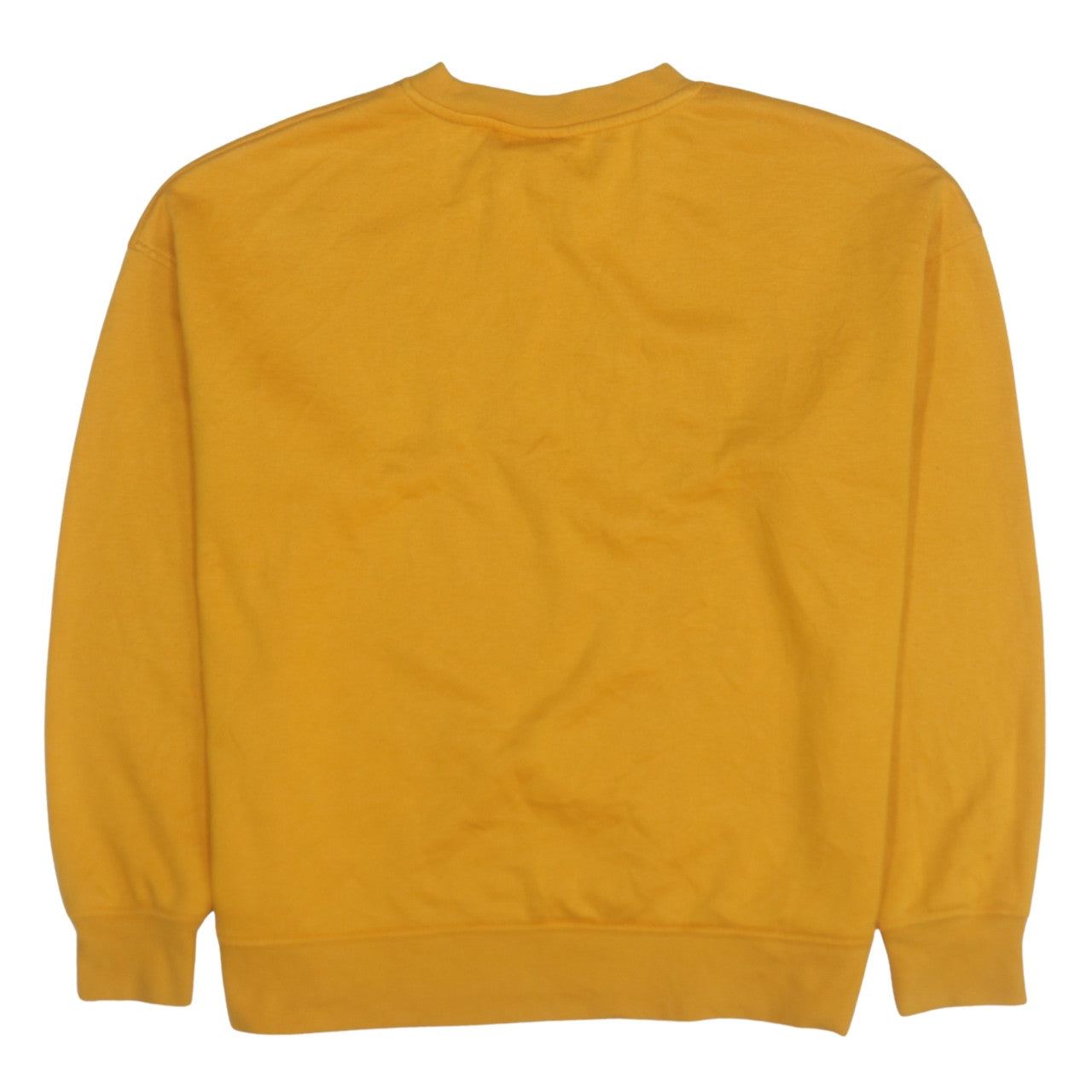 Womens UK Size 12/14 Disney Yellow Pullover Sweatshirt