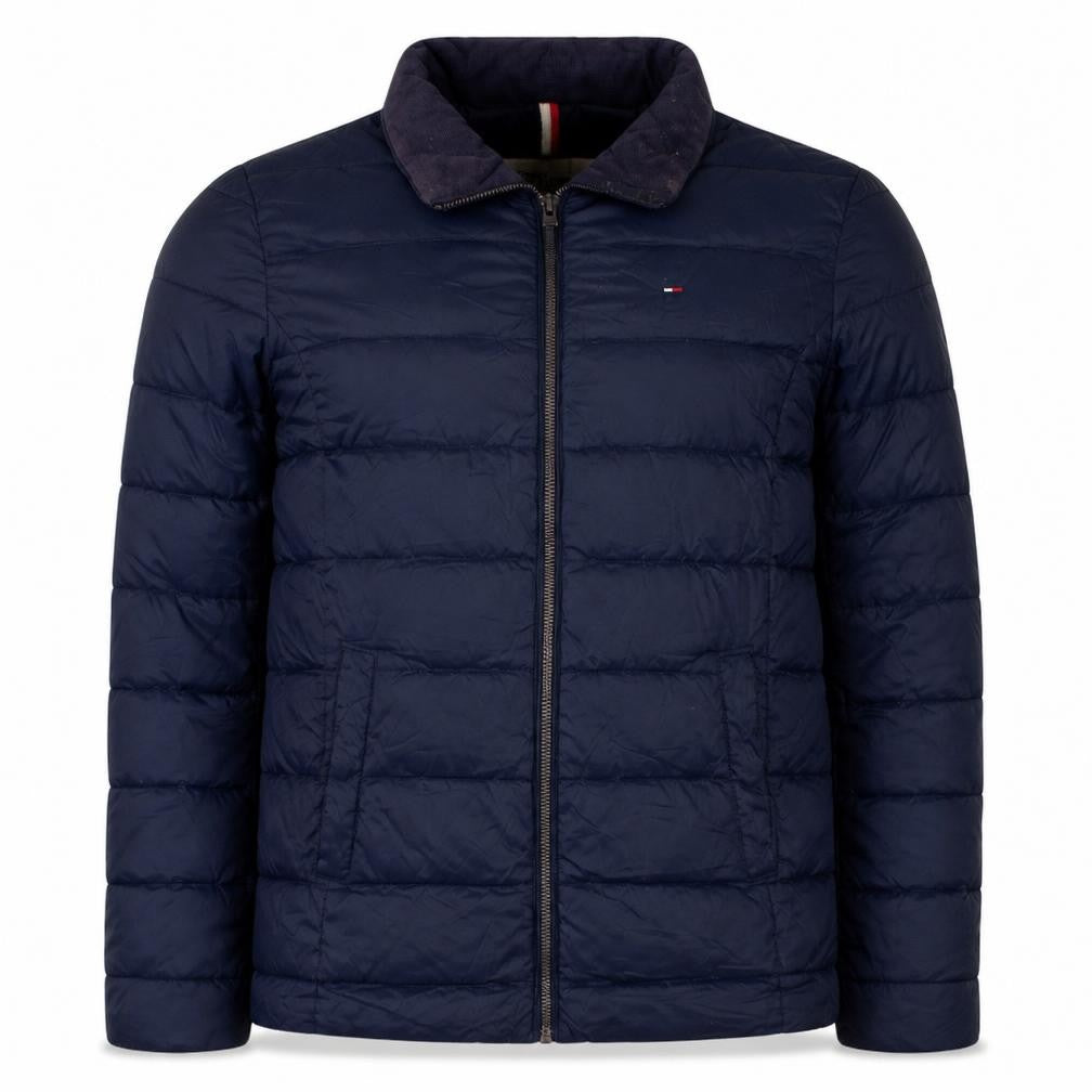 Mens UK Size XL Tommy Hilfiger Denim Blue Puffer Jacket